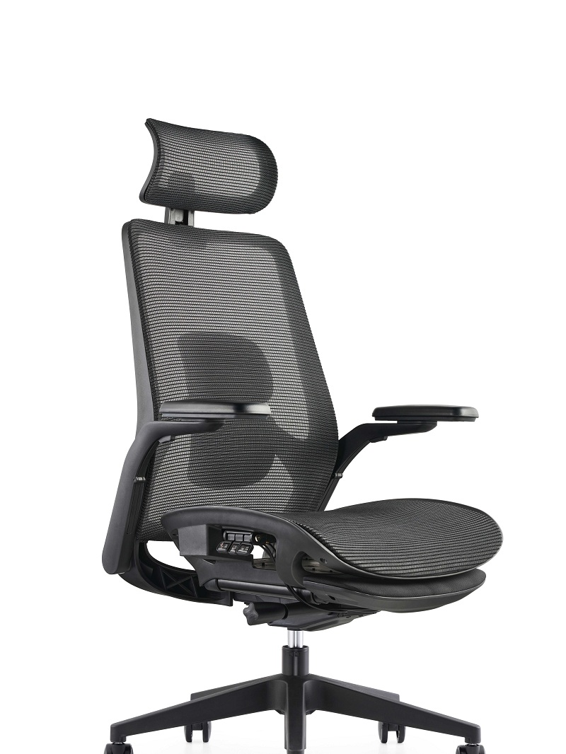 Swivel Chair with footrest