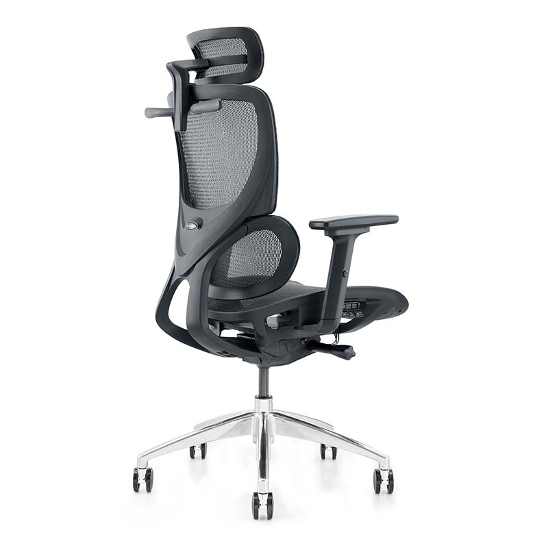 Kundenspezifischer Stuhl Mesh Drehbarer ergonomischer Manager-Bürostuhl für Chef