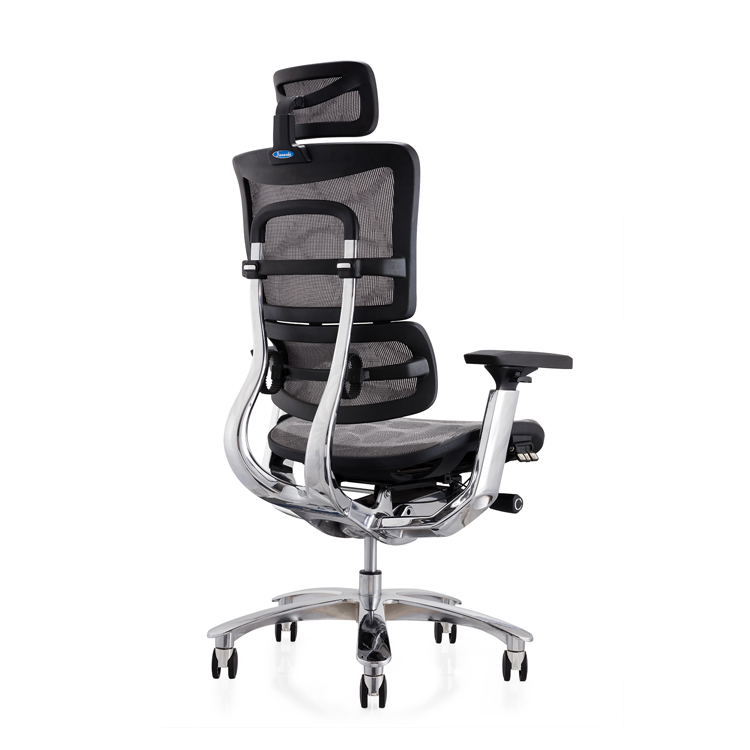 Aluminum Back Mesh Ergonomic Chair
