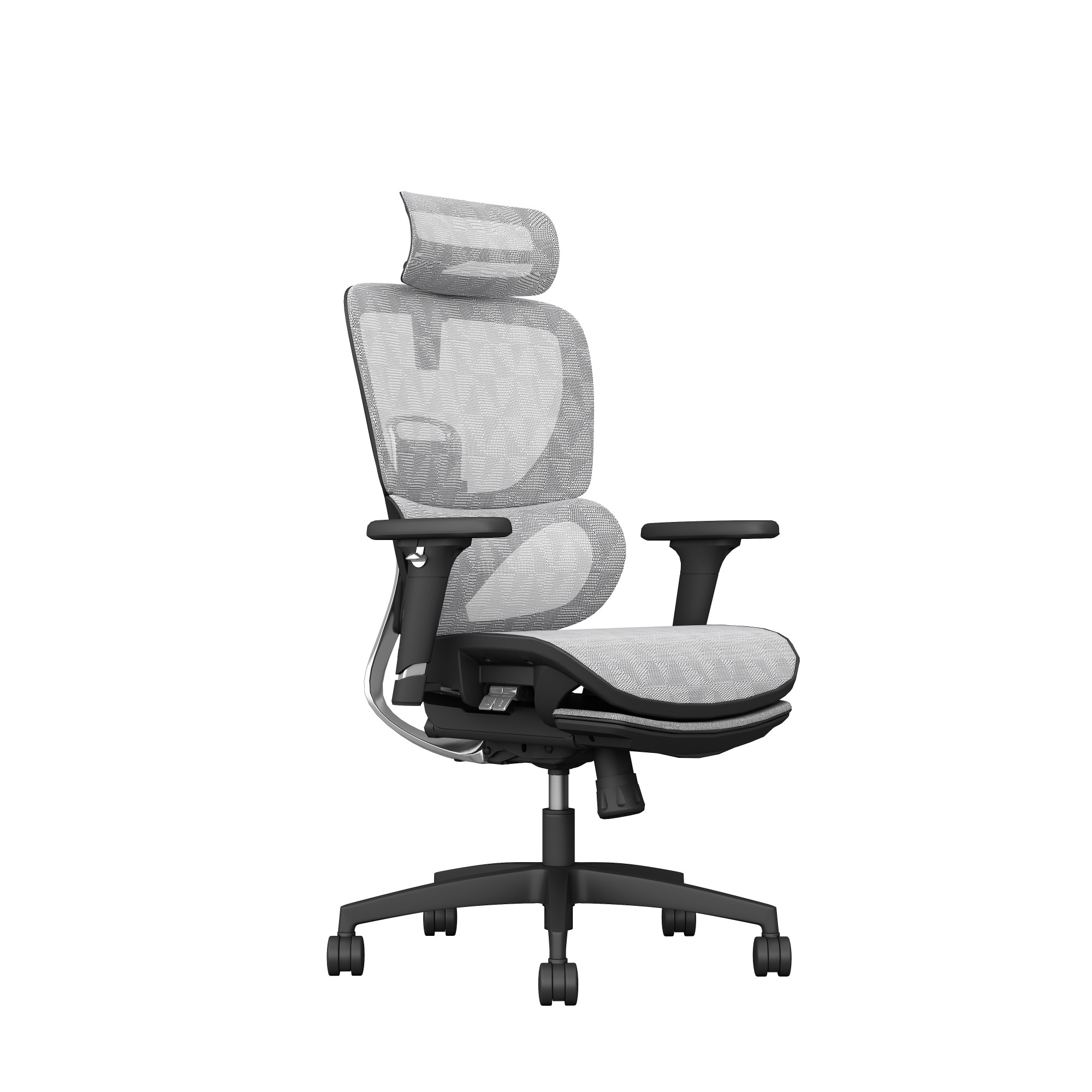 Comfortable High Back Swivel Ergonomic Mesh Manager Reclining Office Chair With Footrest