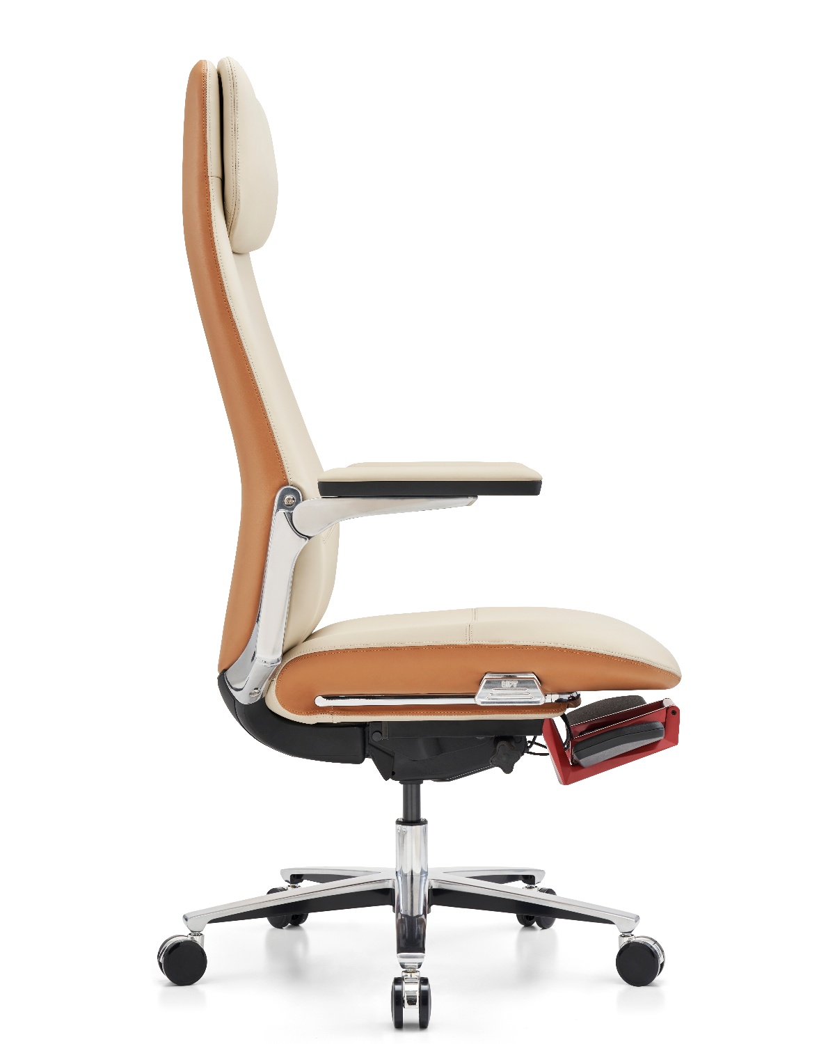 Ergonomic Leather Office Chair 007A-35L: Adjustable Chair for Maximum Comfort and Posture Support"