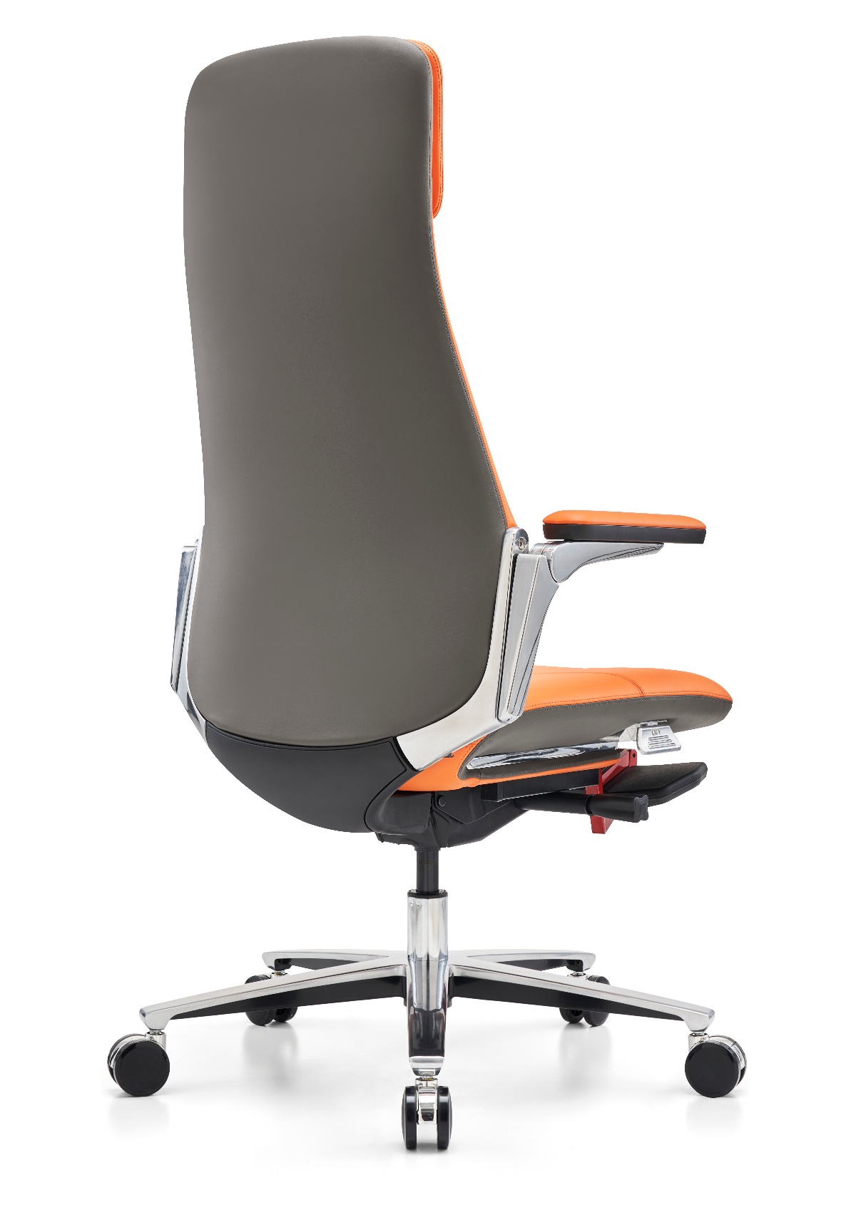 Ergonomic Leather Chair 007A-035L : Premium Office Chair for Enhanced Comfort and Back Support