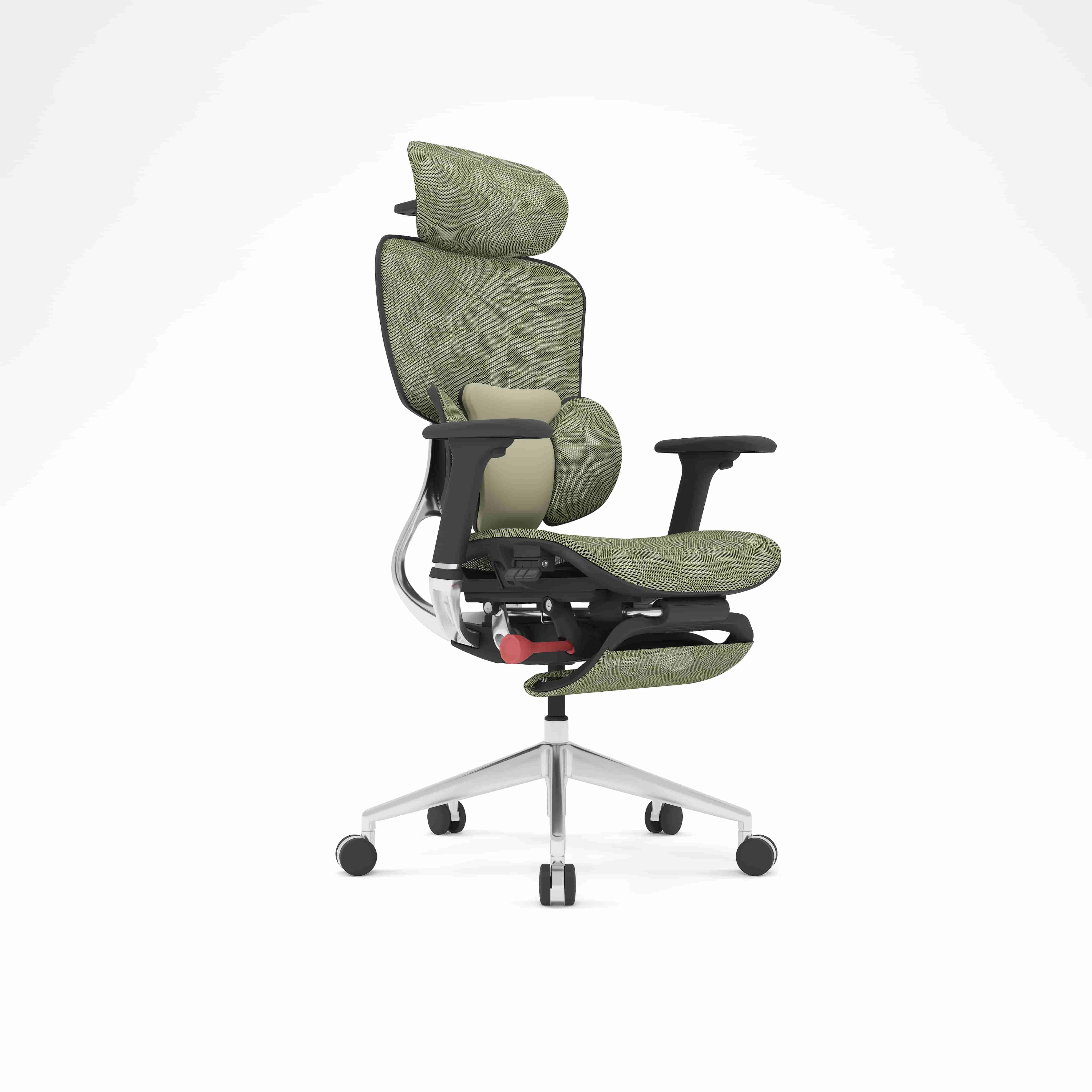 Ergonomic Office Chair with Optional Footrest – BD 121