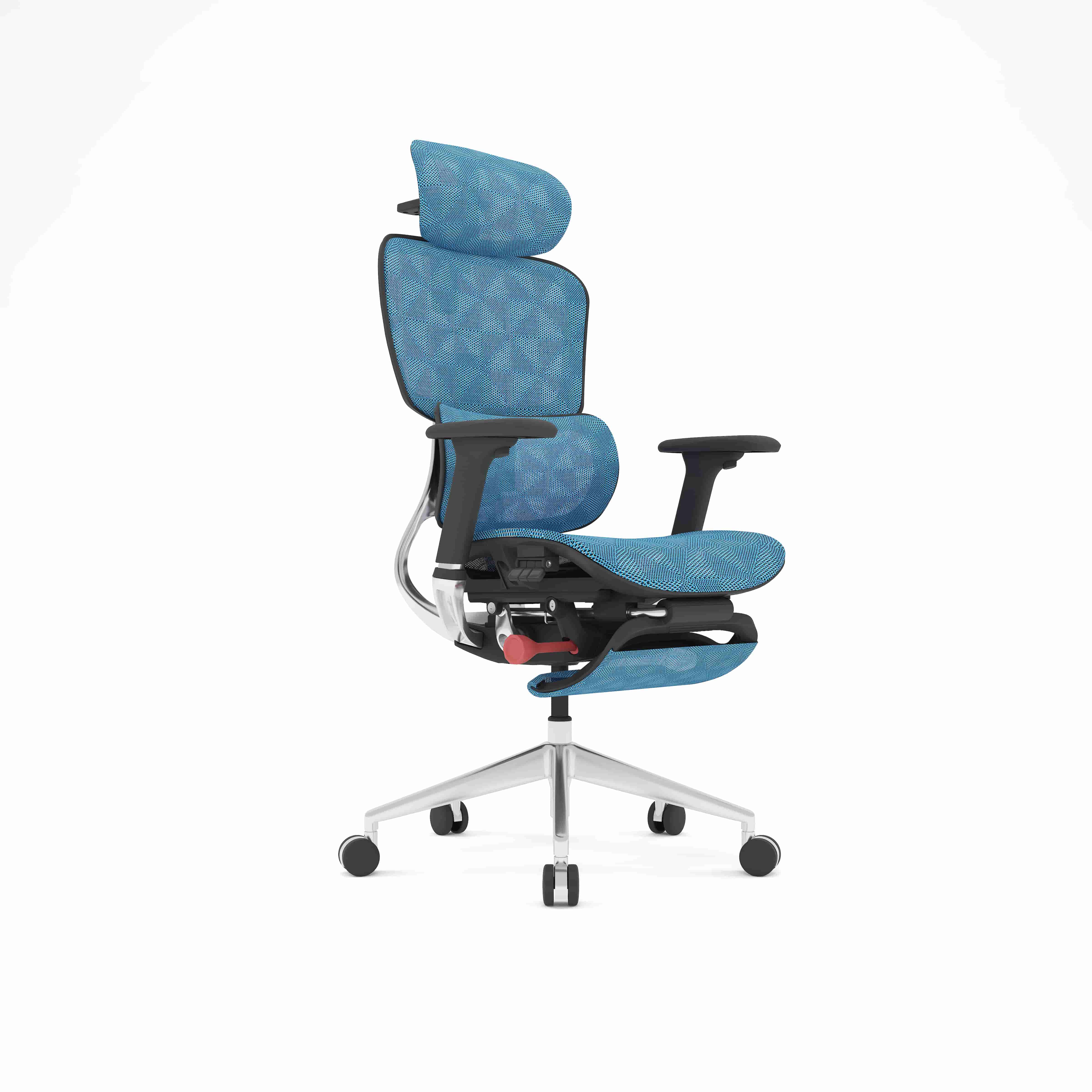 Full Mesh Reclining Office Chair with Footrest – BD 123