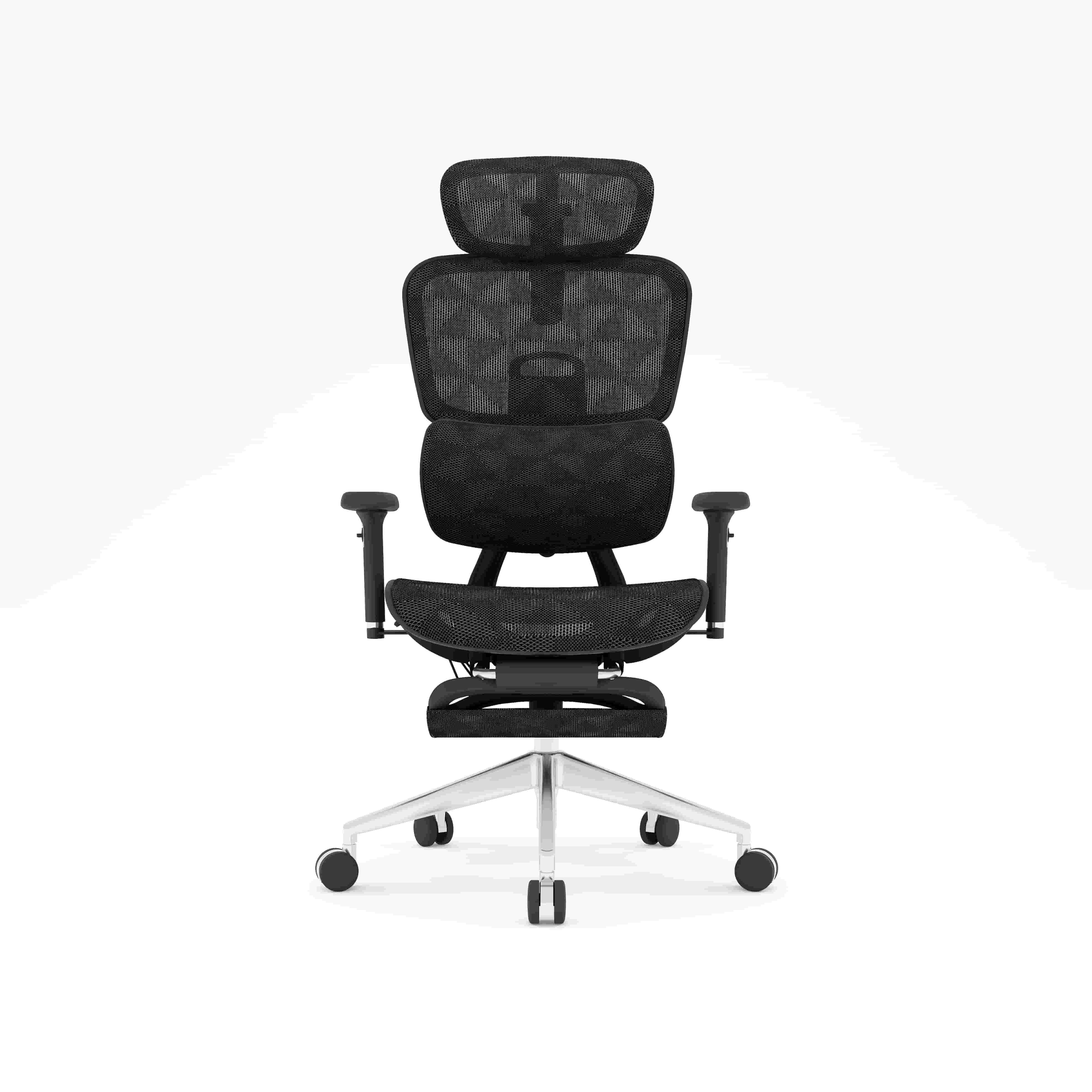 Adjustable Cushioned Lumbar Office Chair – BD 152