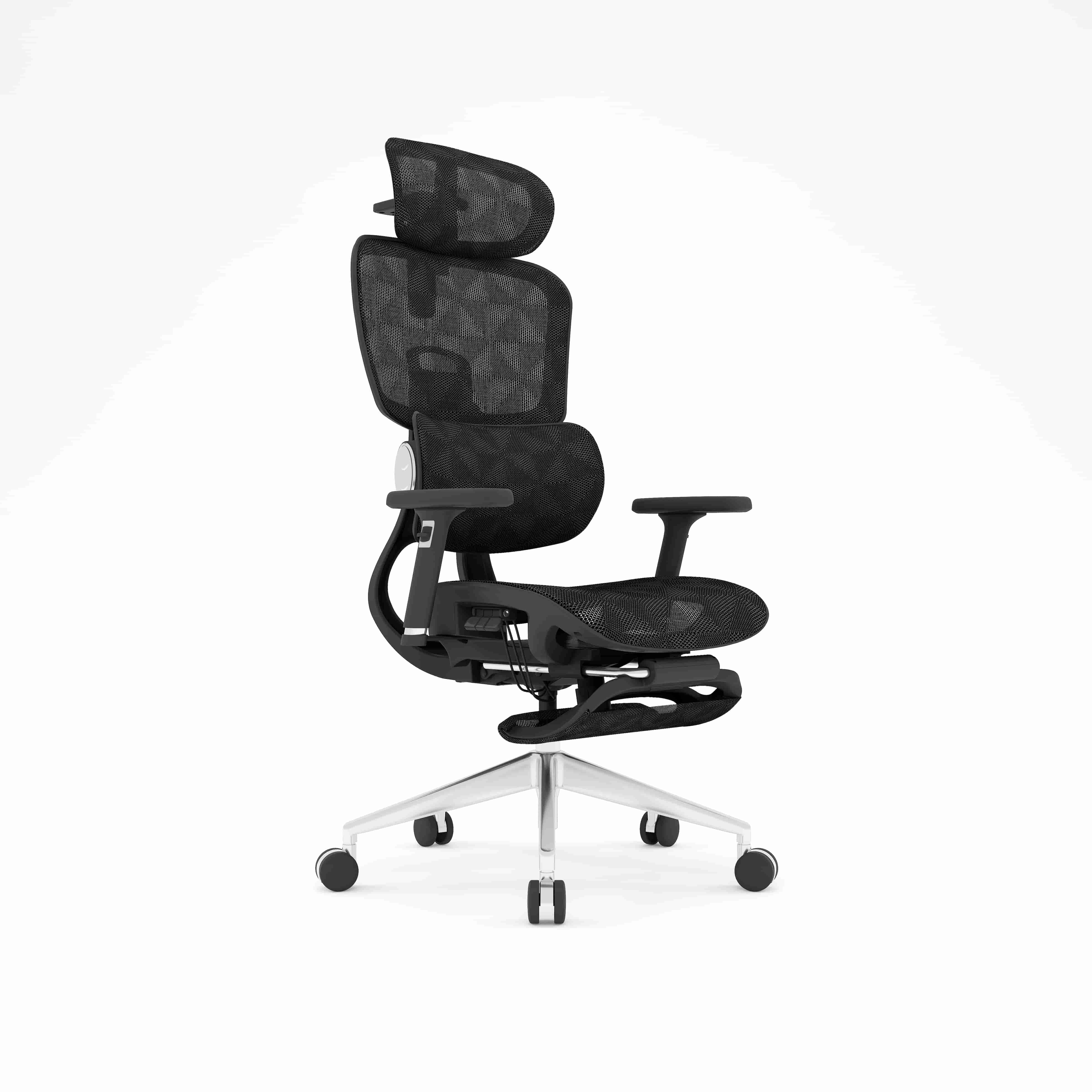 Adjustable Cushioned Lumbar Office Chair – BD 152